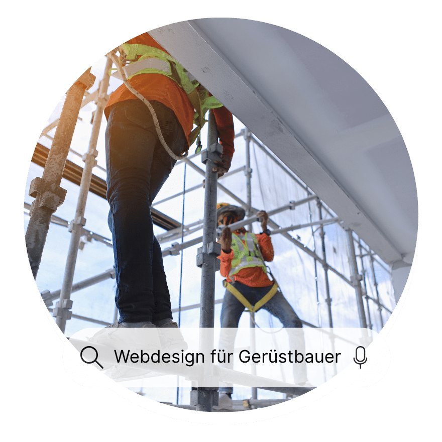 Webdesign für Gerüstbauer