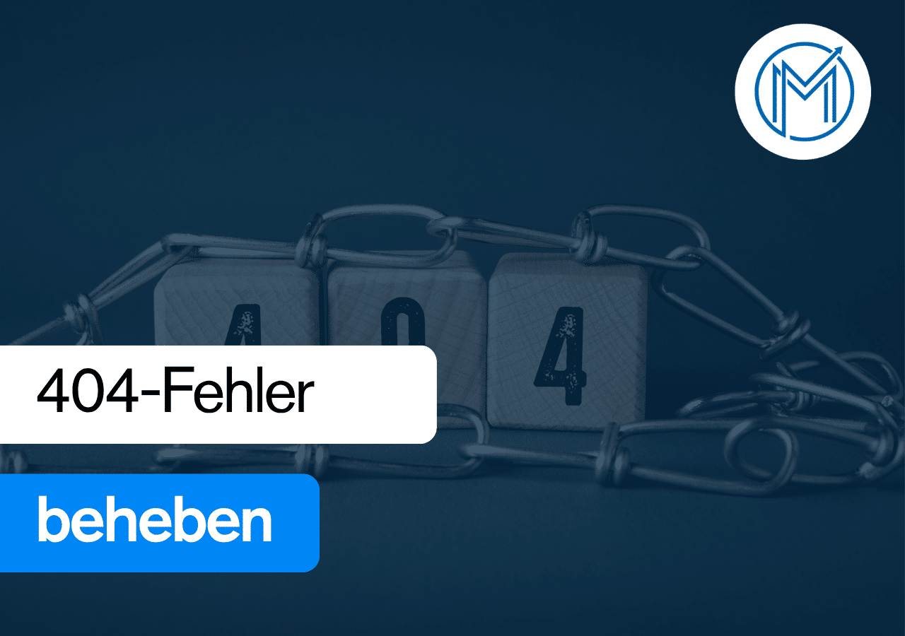 404-Fehler beheben